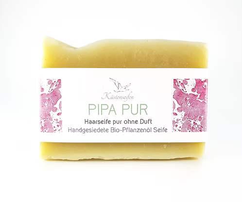 BIO-HAARSEIFE PIPA PUR Bio-Haarseife sensitive (duftfrei)