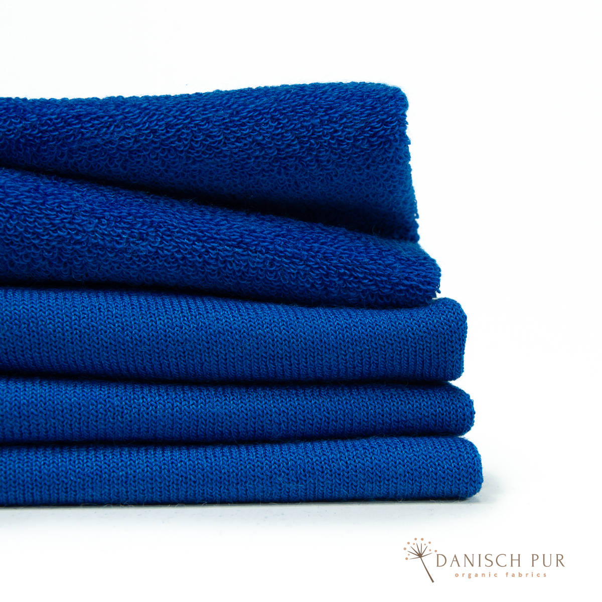 Bio Wolle/Lyocell Frottee Kobaltblau (70% Schurwolle (Merino, kbt, mulesingfrei), 30% TENCEL™ Lyocell)