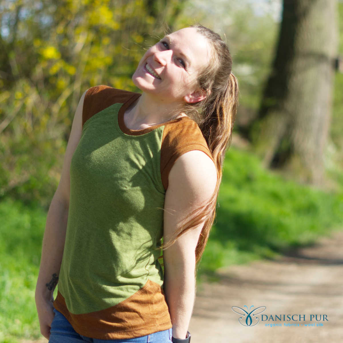 Hanf-Lyocell Singlejersey Bergamotte (kba)(55% Hanf (kba konform)-45% TENCEL™ Lyocell)