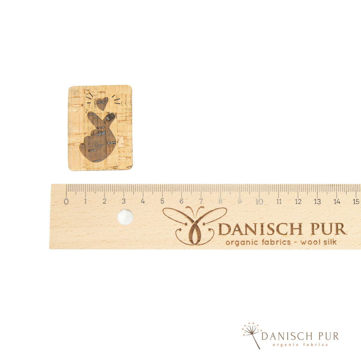 Cork patch - Cork label "K-Pop" dark