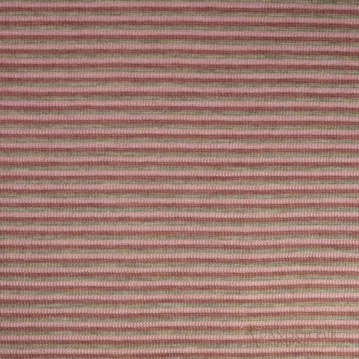 Organic wool cuffs with striped long stockings, melange ribbed in a tube (organic, mulesing-free)