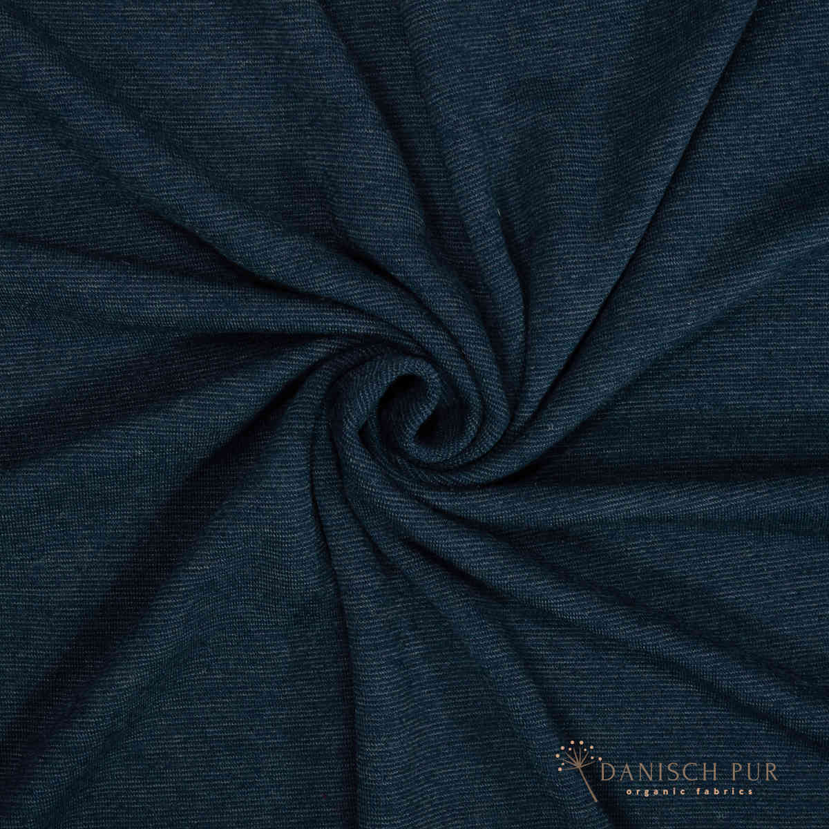 Organic Wool/Lyocell Terry Cloth Cobalt Blue (70% Virgin Wool (Merino, organic, mulesing-free), 30% TENCEL™ Lyocell)