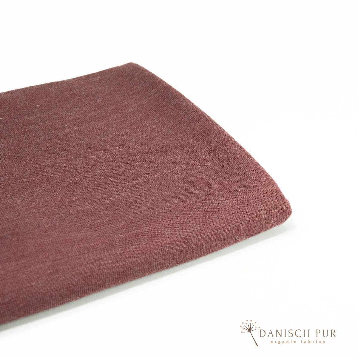 Organic wool silk chocolate-cherry (organic, mulesing-free)