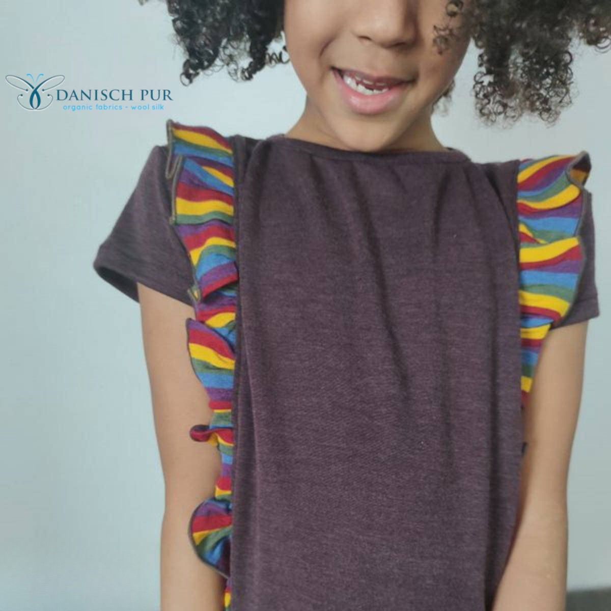 Bio Wolle Seide Schokokirsch (70% Schurwolle Merino, kbt, mulesingfrei, 30% Seide)