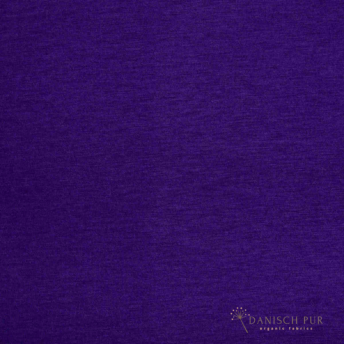 Dunkellila Bio Wollfrottee (100% Wolle (Merino, kbt, mulesingfrei)