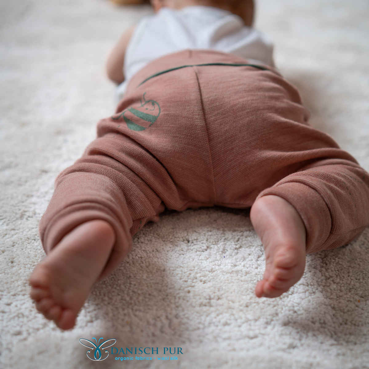 Bio Wolljersey Interlock Apricot-Cino (Merino, kbt, mulesingfrei)