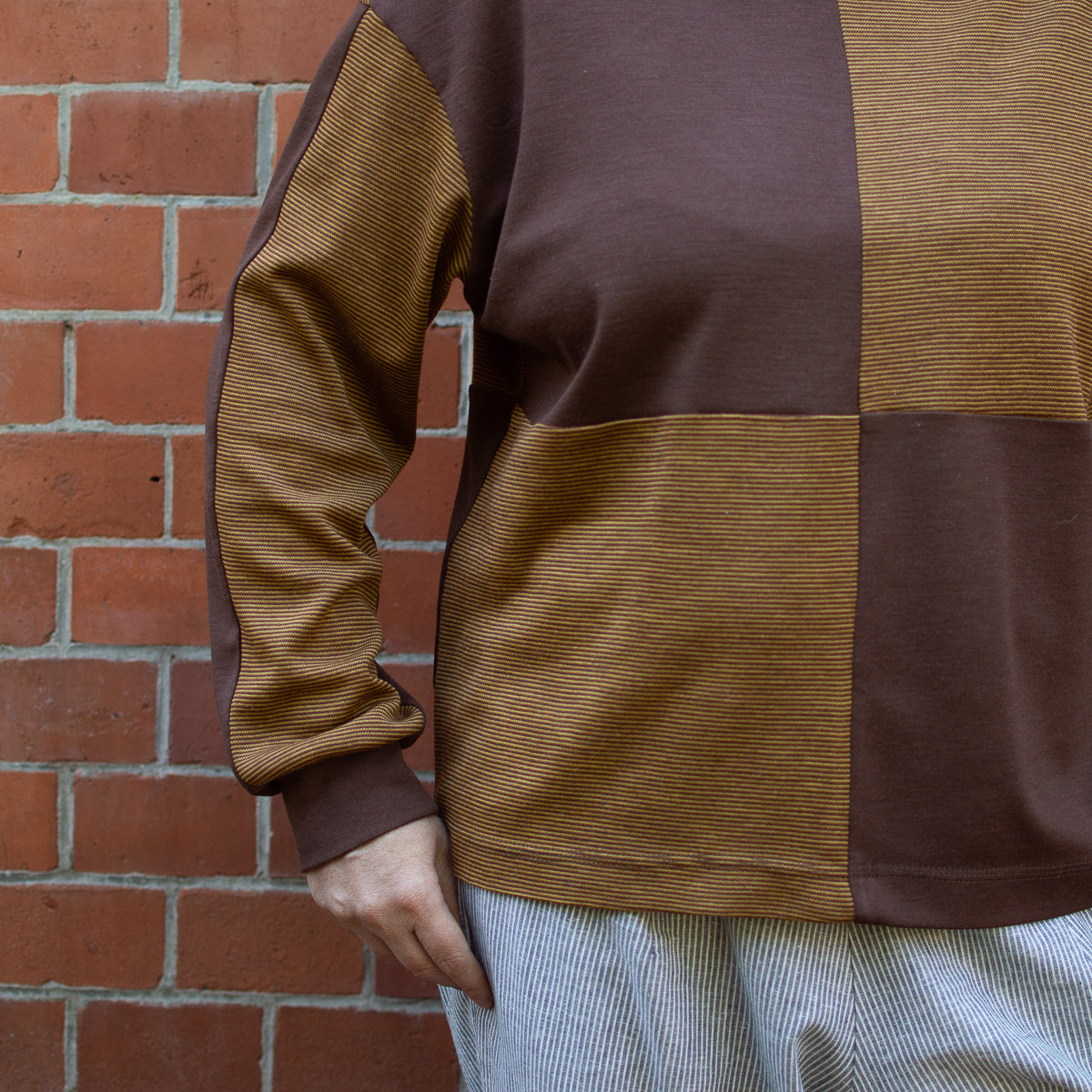 Bio Wolljersey/Wollinterlock Ciocco-Cino (Merino, kbt, mulesingfrei)