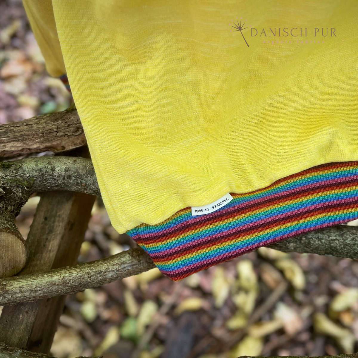 Coupon 60cm Bio Wolljersey Limoncello Cino (100% Schurwolle, Merino, kbt, mulesingfrei)