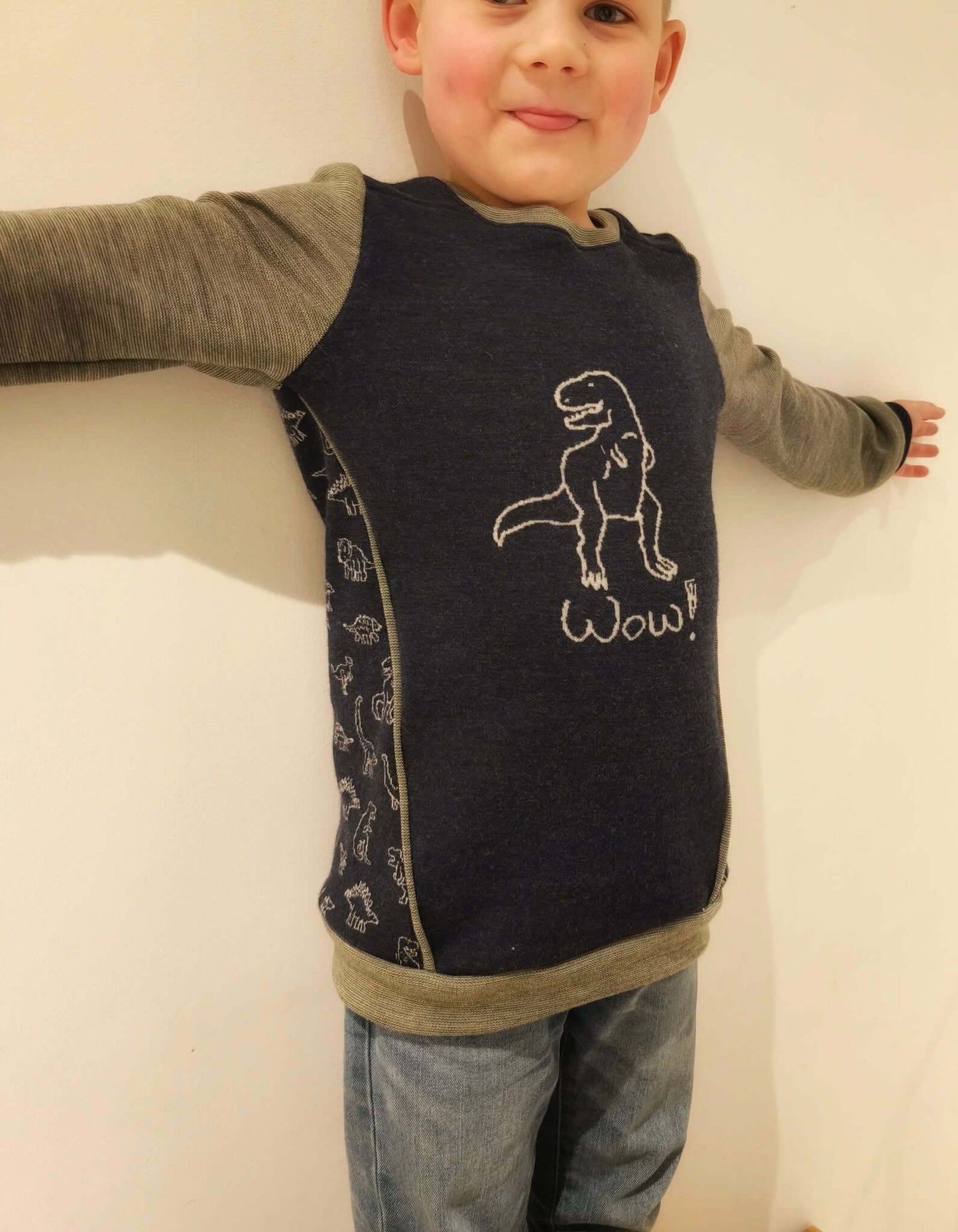 Sewing pattern for reversible shirt Emil&amp;Emilia E&amp;E by Rosa Näht and Danish Pur - sizes 80-170