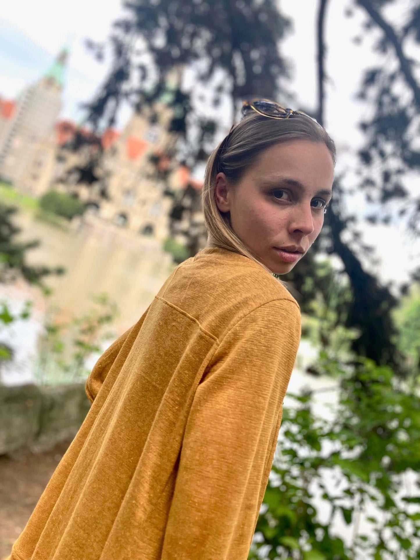 Schnittmuster "Cardigan Easy Flow" 32-48 von t-design, inkl. Beamerdatei