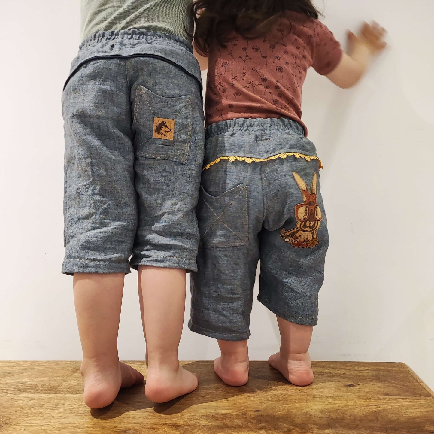 Sewing pattern for reversible shirt Emil&amp;Emilia E&amp;E by Rosa Näht and Danish Pur - sizes 80-170