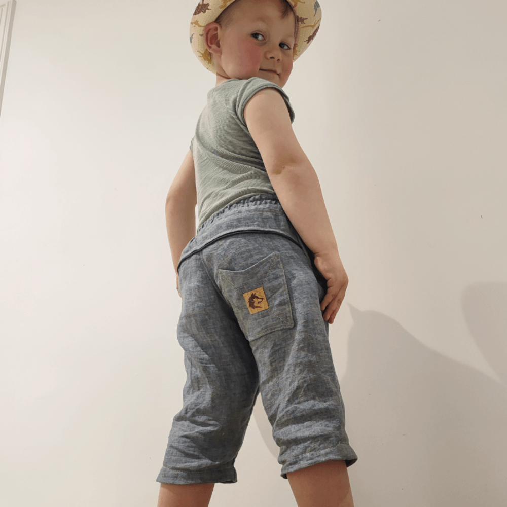 Sewing pattern for reversible shirt Emil&amp;Emilia E&amp;E by Rosa Näht and Danish Pur - sizes 80-170