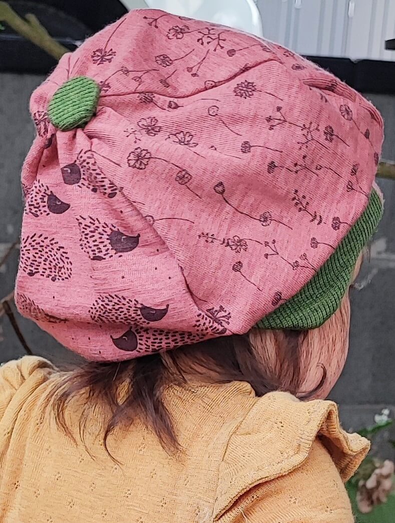 Schnittmuster "Hat Butterfly" Ballonmütze mit Schleife und Ohrenklappen bis 60 cm Kopfumfang, von t-design