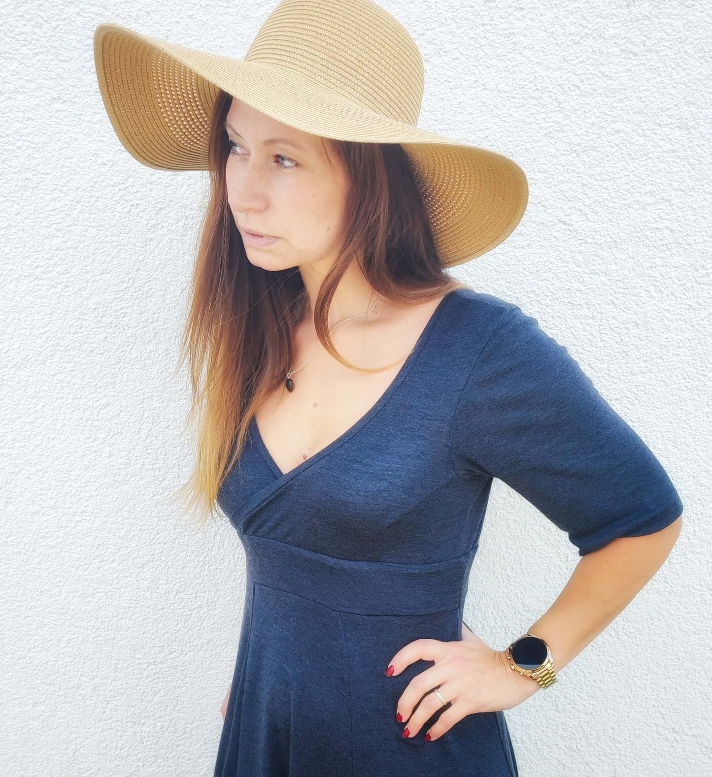 Schnittmuster "Lovely Dresses" Kleid o. Shirt o. CroppTop Gr. 30-48, von t-design, inkl. Beamerdatei