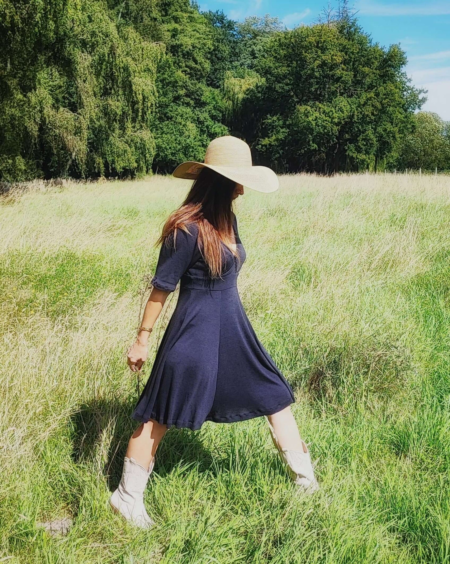 Schnittmuster "Lovely Dresses" Kleid o. Shirt o. CroppTop Gr. 30-48, von t-design, inkl. Beamerdatei