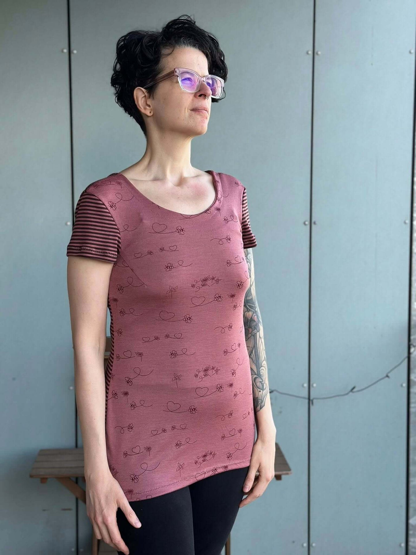 Schnittmuster "Miss Wollig" von t-design - 30-46 - inkl Beamerdatei- Einführungspreis zu Ostern!