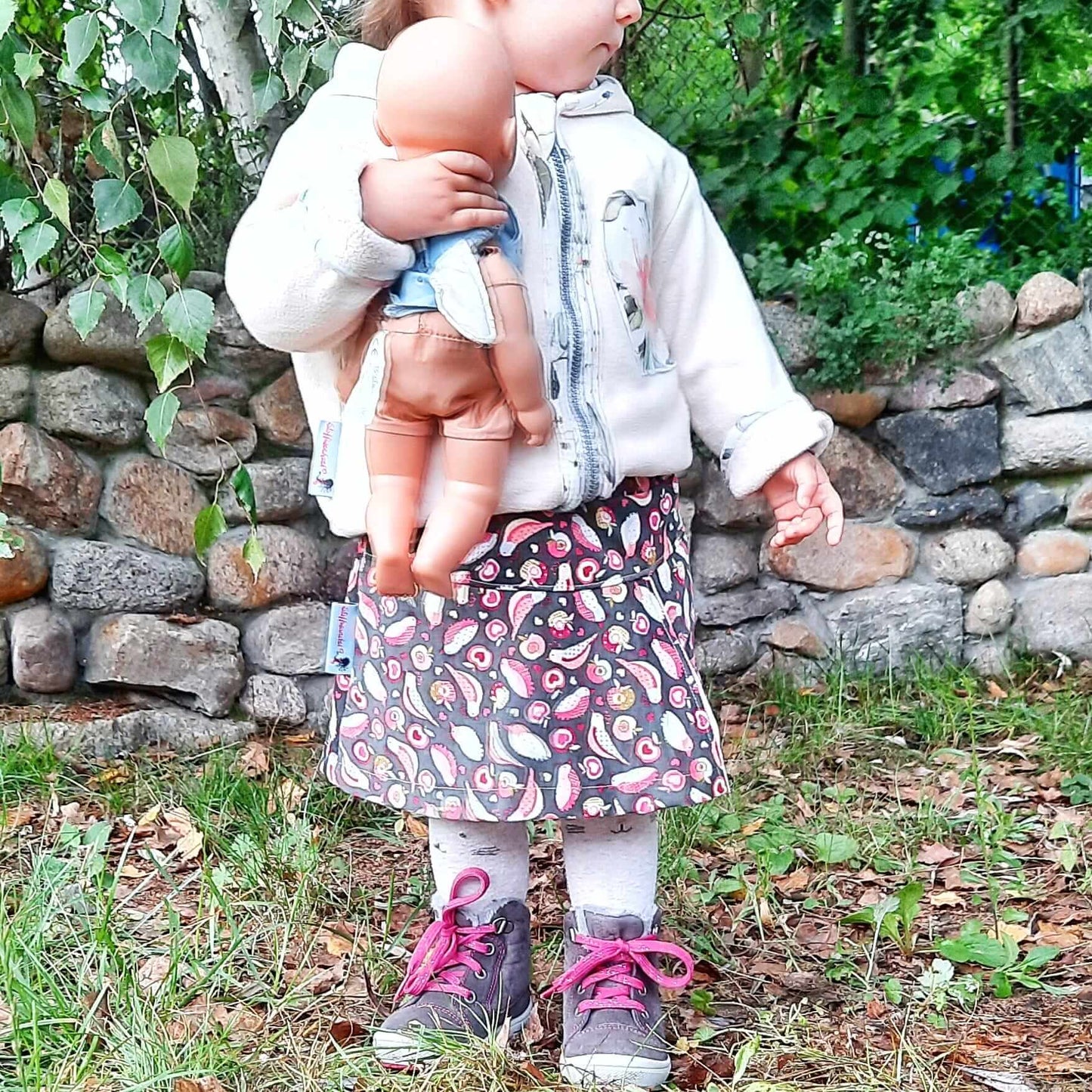 Sewing pattern for reversible shirt Emil&amp;Emilia E&amp;E by Rosa Näht and Danish Pur - sizes 80-170