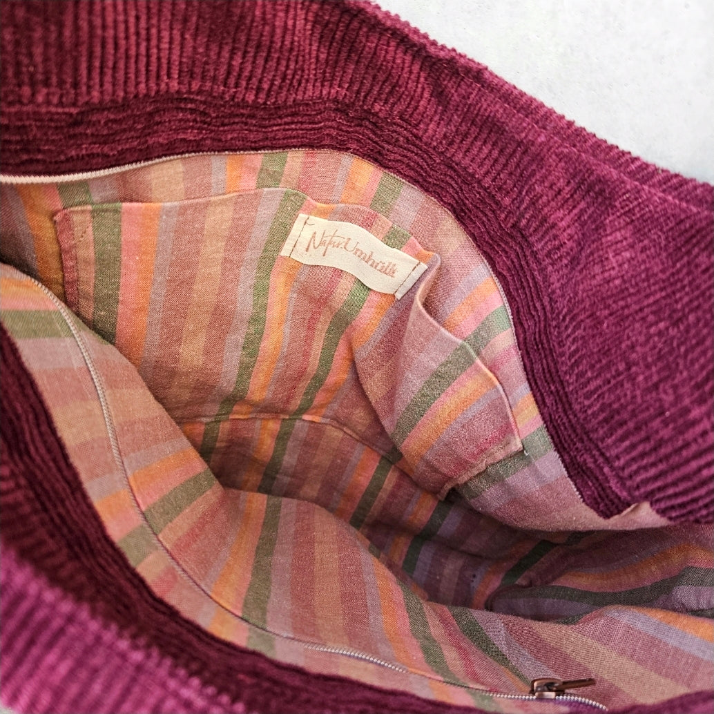Webware Hanf Lyocell CORD - Cord Waldfrucht (55% Hanf-45% TENCEL™ Lyocell)