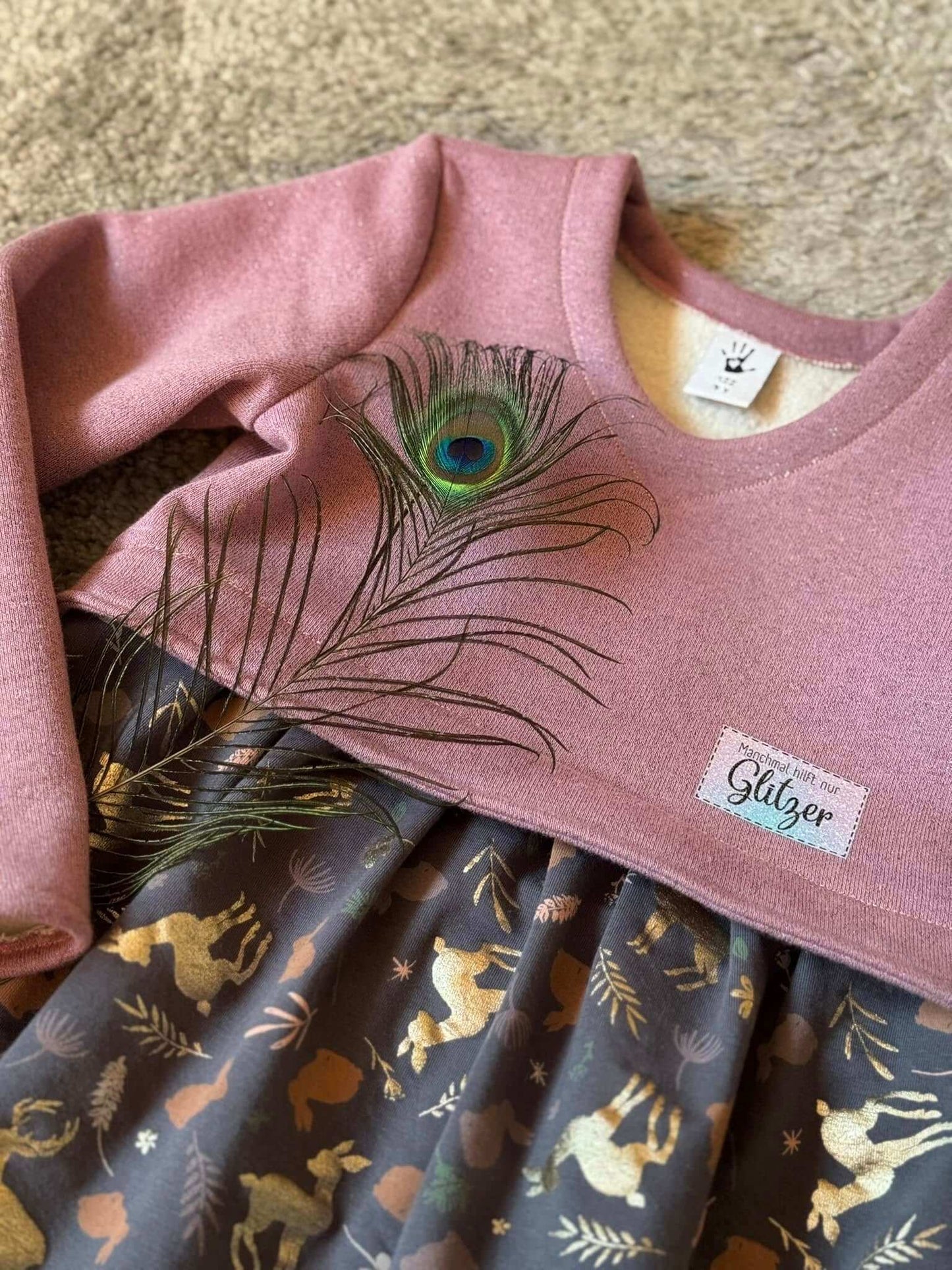 Schnittmuster "Special Dresses" Cropped Pulli und Tunika, 92-164 von t-design, inkl Beamer Datei