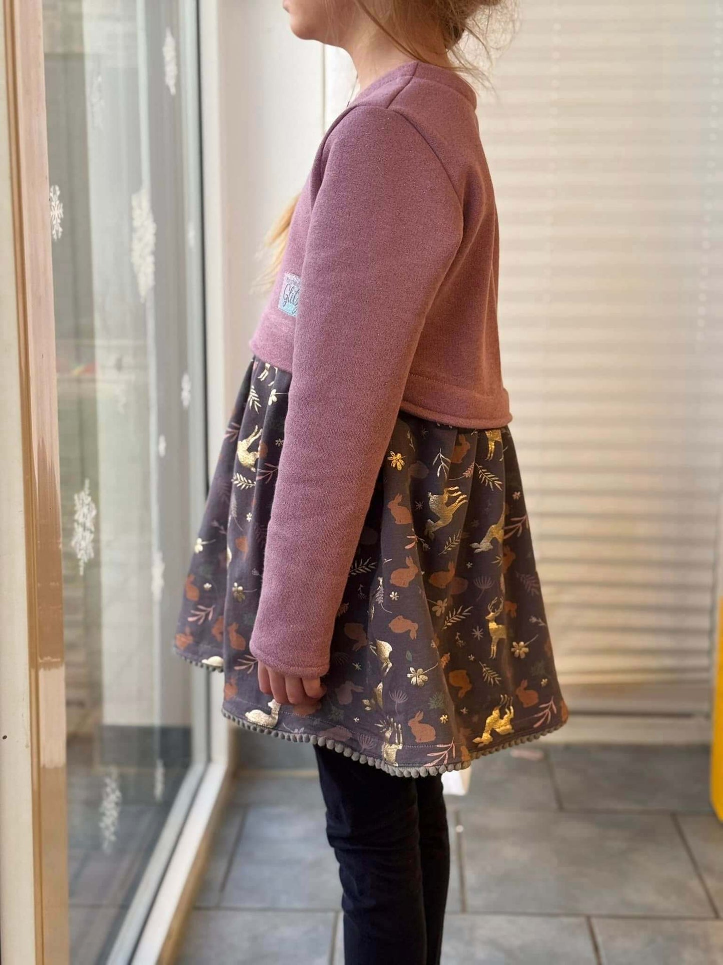 Schnittmuster "Special Dresses" Cropped Pulli und Tunika, 92-164 von t-design, inkl Beamer Datei