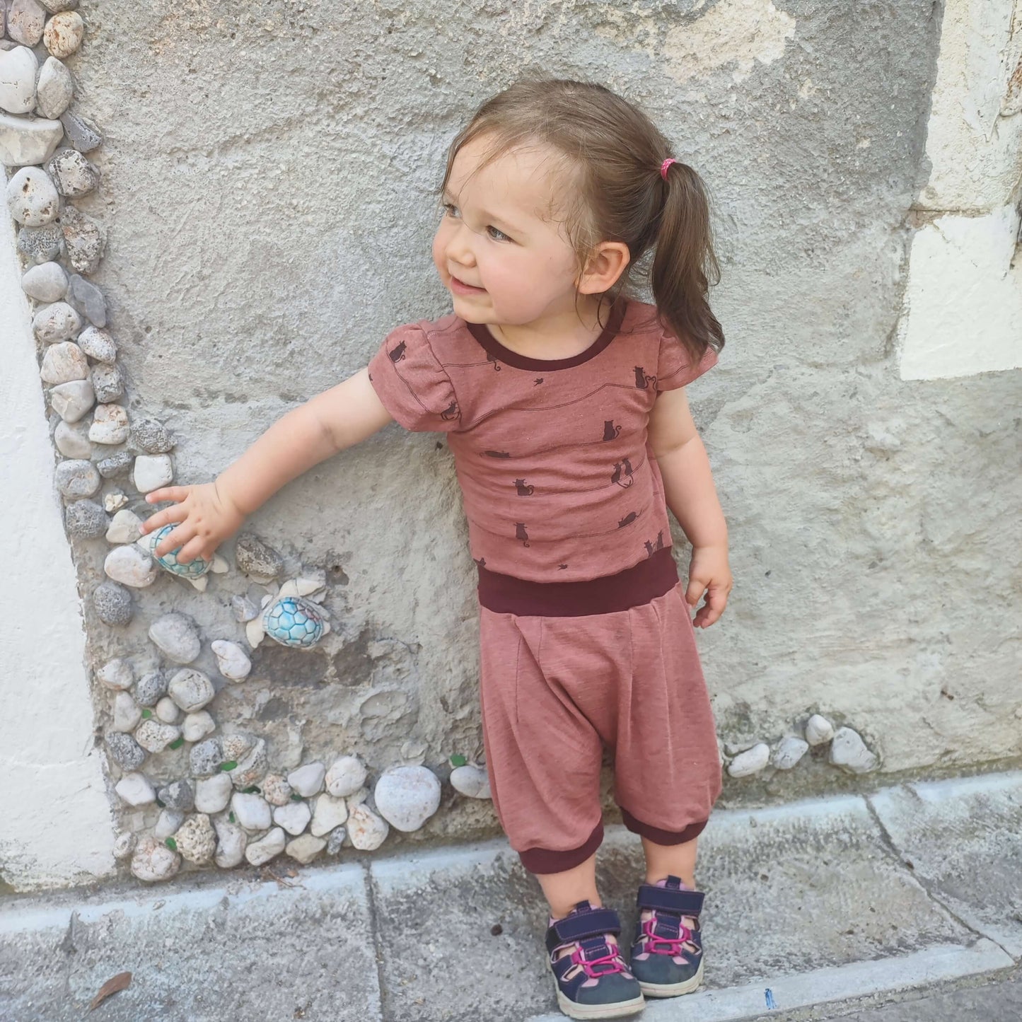 Sewing pattern for reversible shirt Emil&amp;Emilia E&amp;E by Rosa Näht and Danish Pur - sizes 80-170