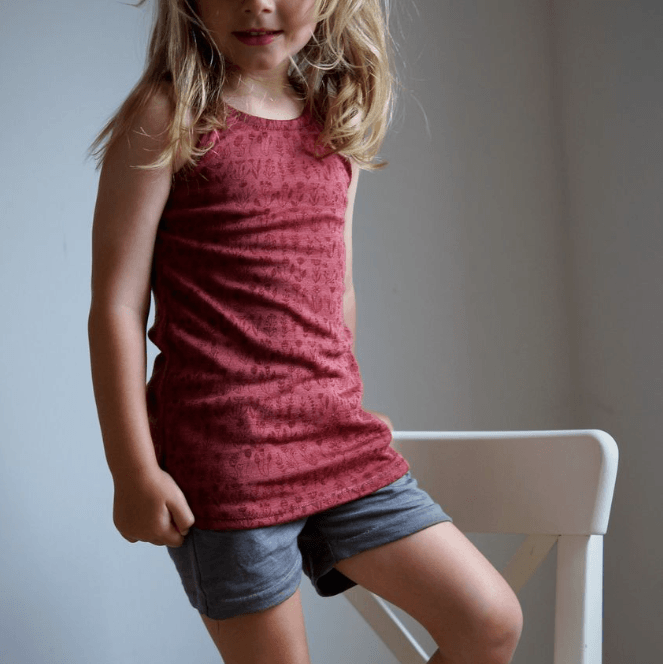 Sewing pattern for reversible shirt Emil&amp;Emilia E&amp;E by Rosa Näht and Danish Pur - sizes 80-170