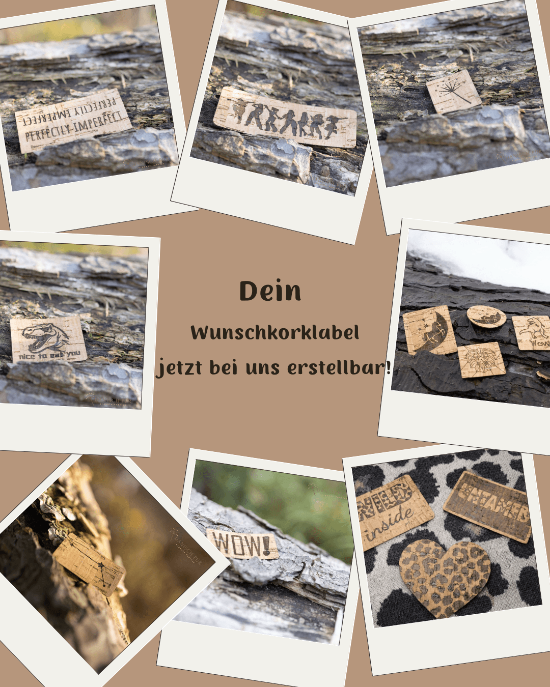 DEIN Korklabel - Wunschmotiv - reine Motiverstellung - keine fertigen Label