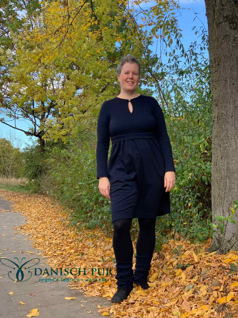 Bio Wolljersey/Wollinterlock in Gewitterhimmel (Merino, kbt, mulesingfrei)