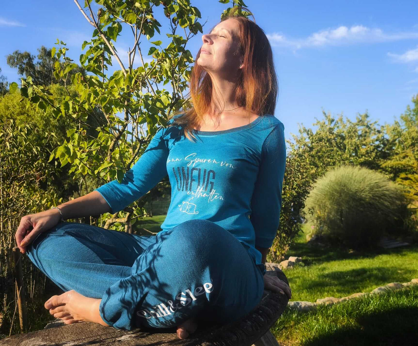 20% Rabatt bis 22.06. Schnittmuster Chill & Sleep Loungewear Shirt 32-46 von t-design, inkl Beamer Datei