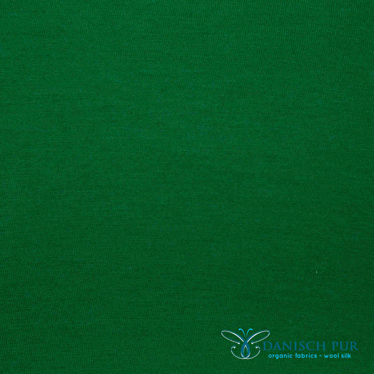 Bio Wolle/Lyocell Frottee dunkles Sommergrün (Merino, kbt, mulesingfrei)