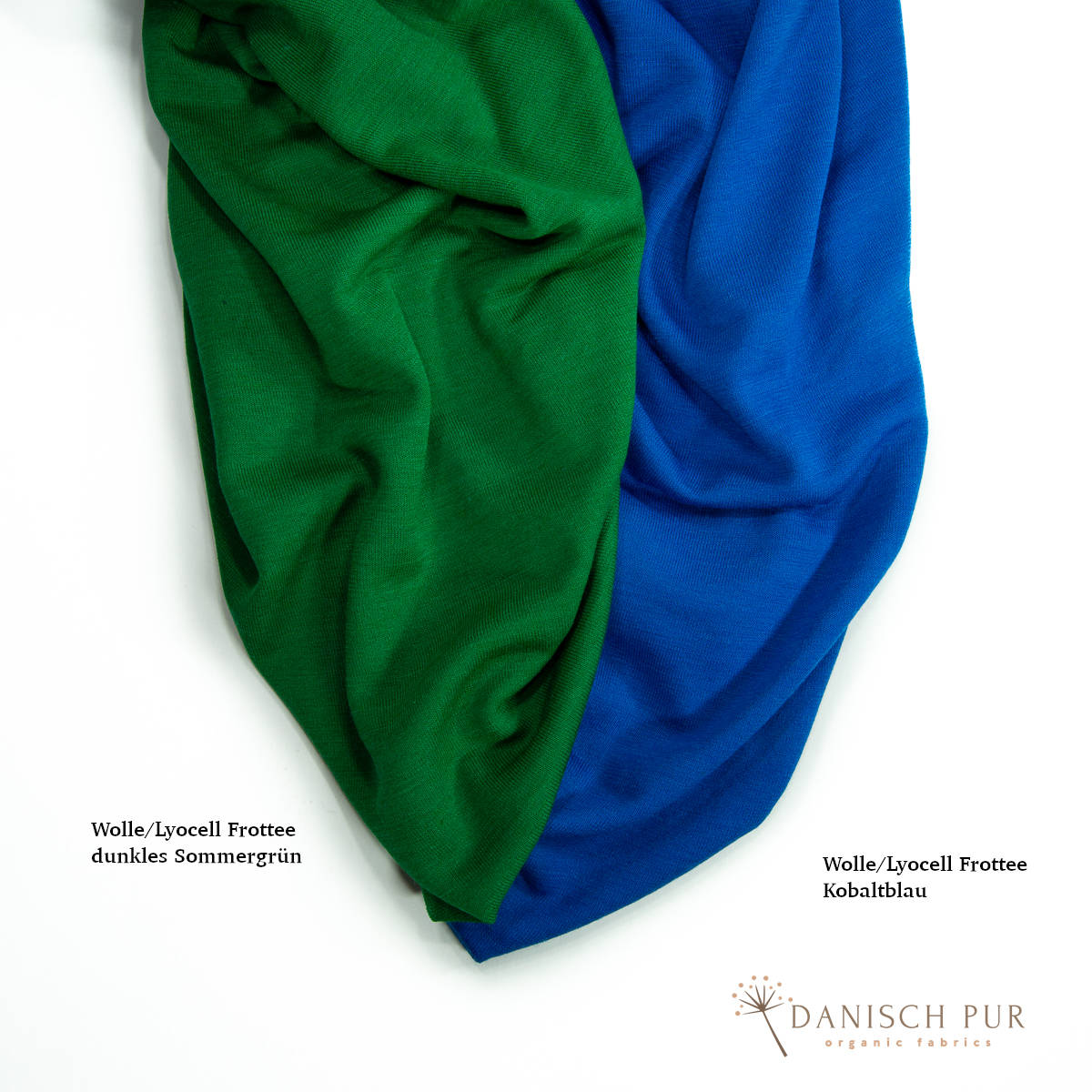 Bio Wolle/Lyocell Frottee Kobaltblau (70% Schurwolle (Merino, kbt, mulesingfrei), 30% TENCEL™ Lyocell)