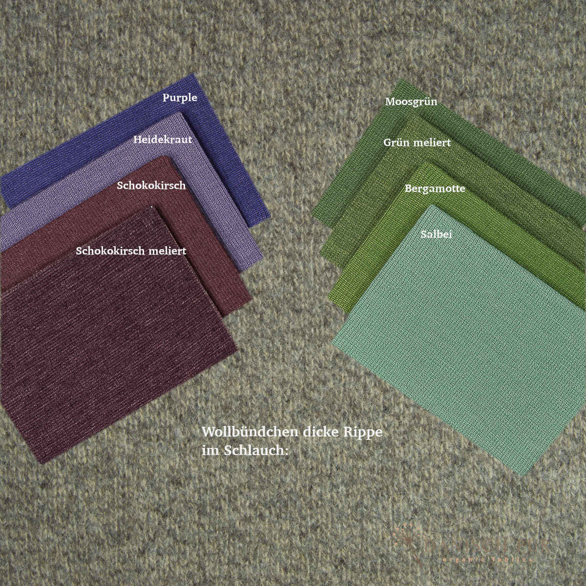 Chunky knit, natural grey-brown, made from virgin wool (organic certified)