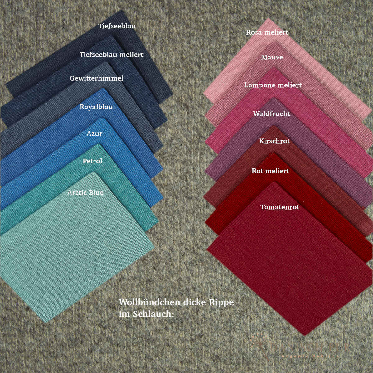 Chunky knit, natural grey-brown, made from virgin wool (organic certified)