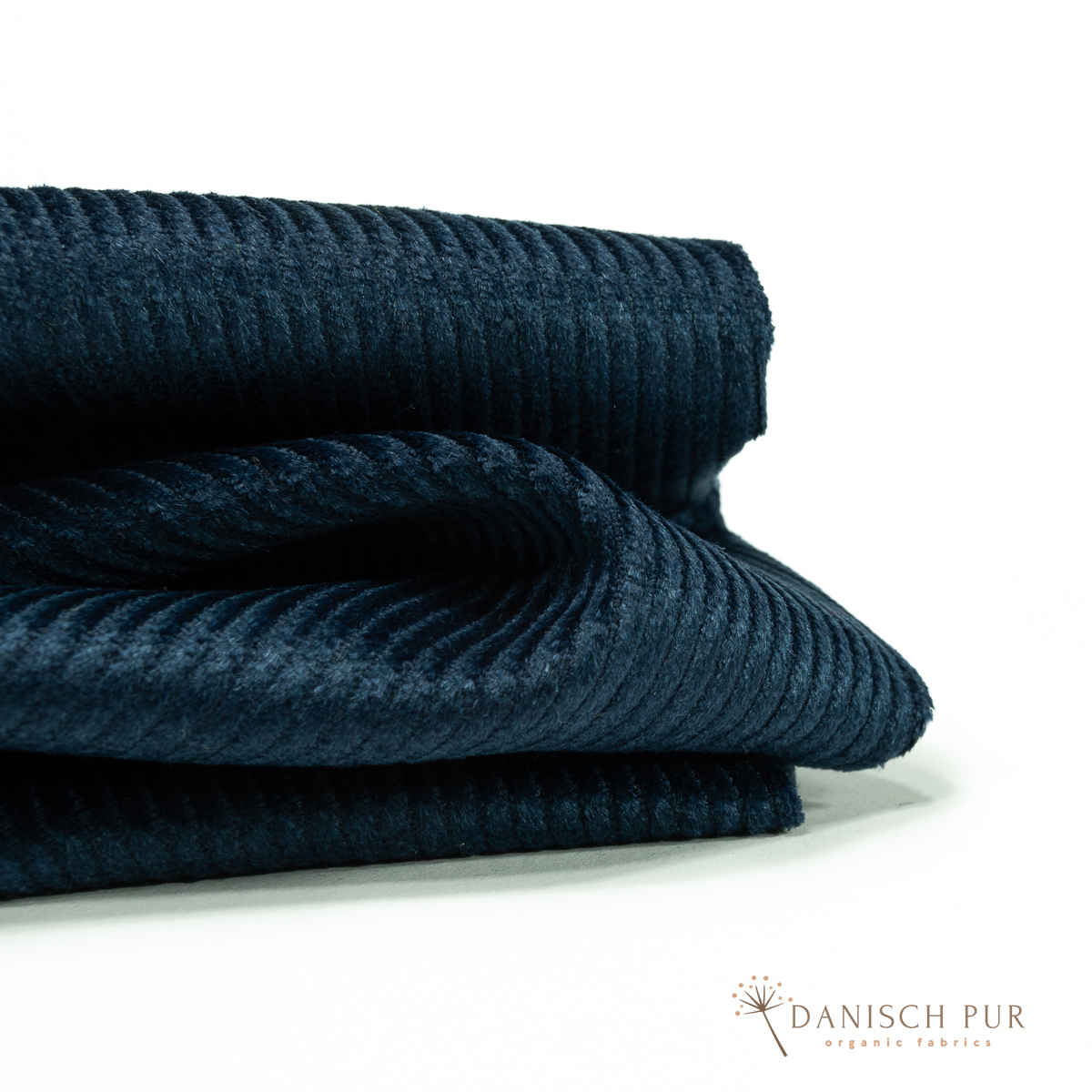 Webware Hanf Lyocell CORD - Cord Königsblau (55% Hanf-45% TENCEL™ Lyocell)