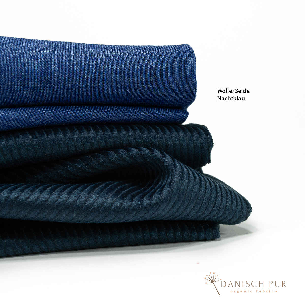 Webware Hanf Lyocell CORD - Cord Königsblau (55% Hanf-45% TENCEL™ Lyocell)