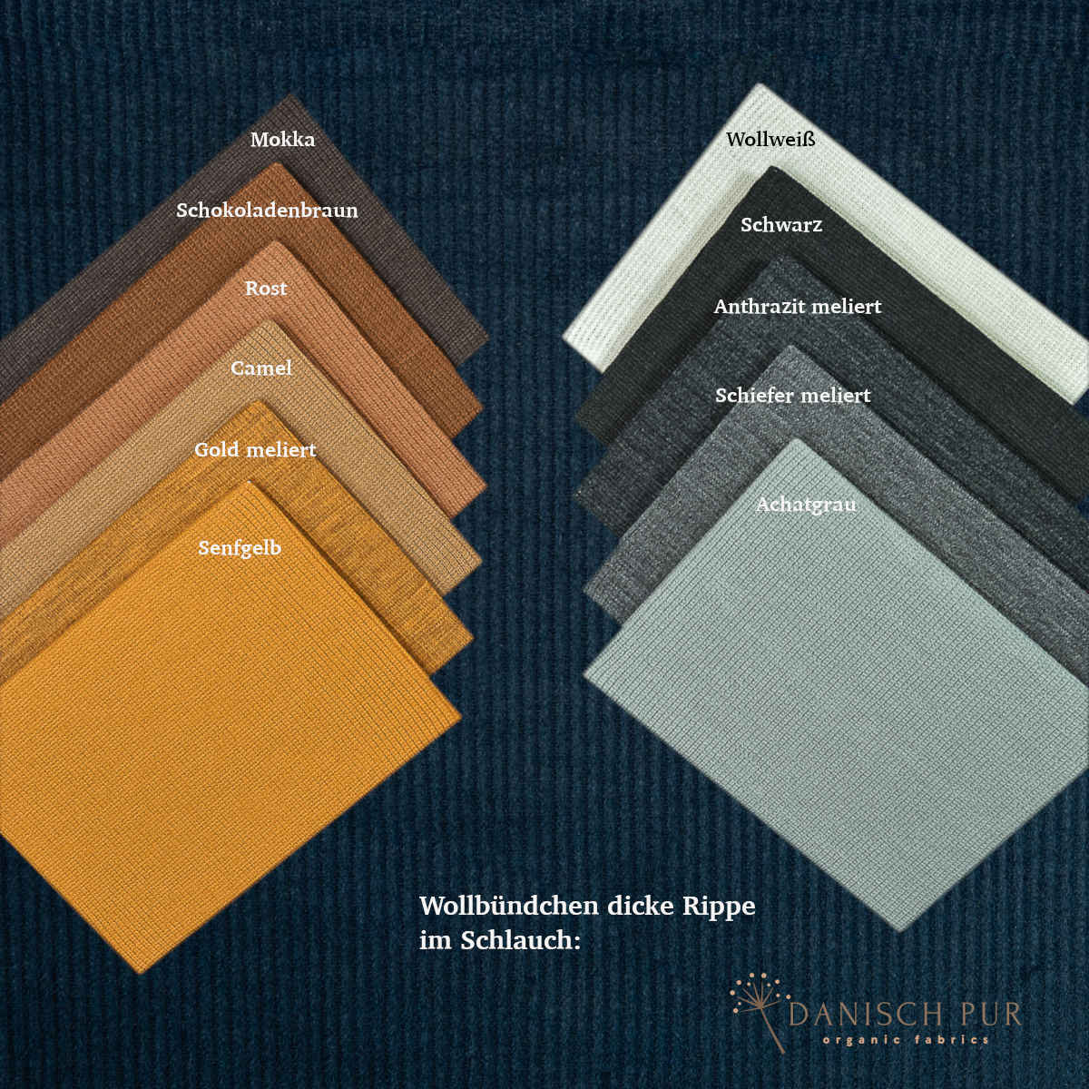 Webware Hanf Lyocell CORD - Cord Königsblau (55% Hanf-45% TENCEL™ Lyocell)