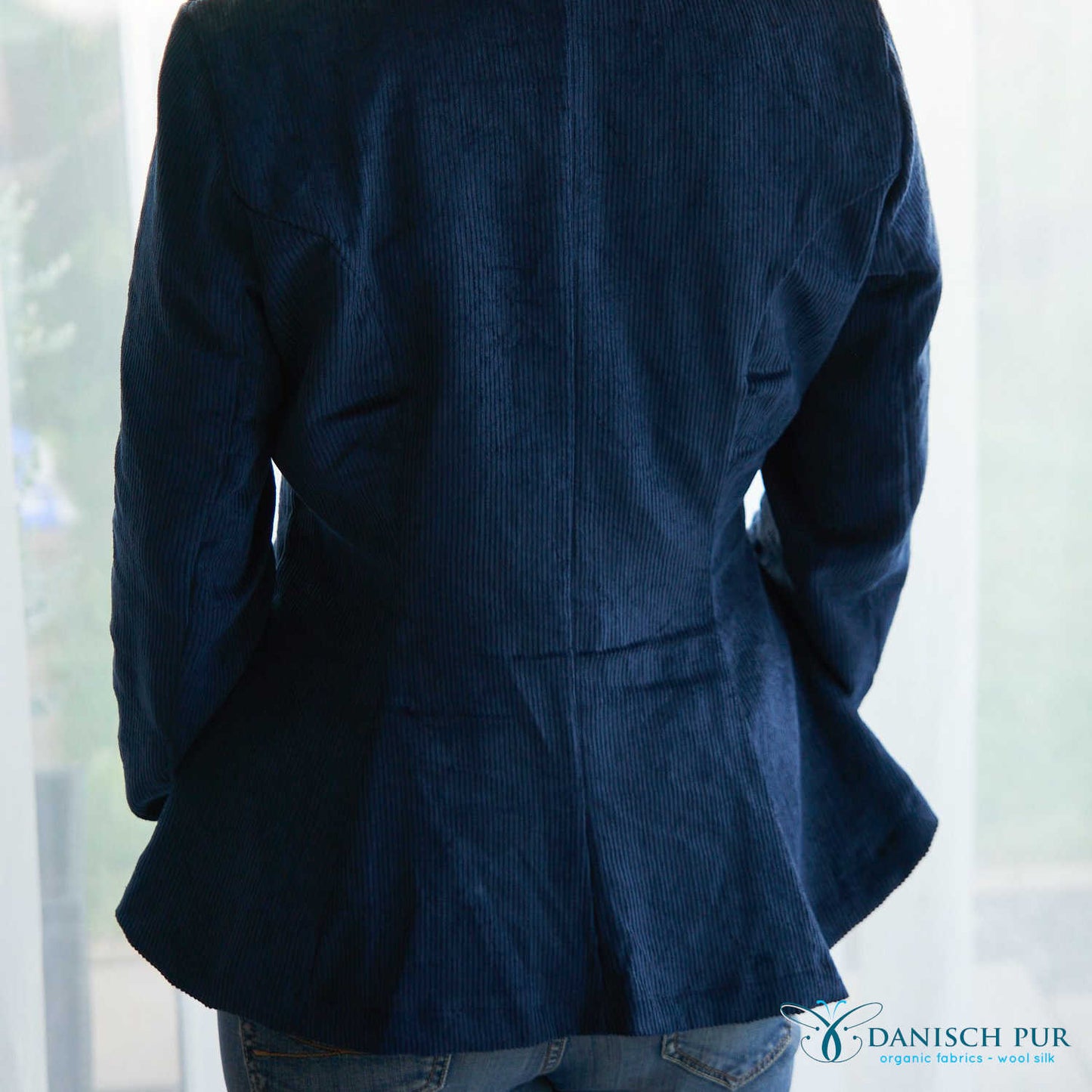 Webware Hanf Lyocell CORD - Cord Königsblau (55% Hanf-45% TENCEL™ Lyocell)