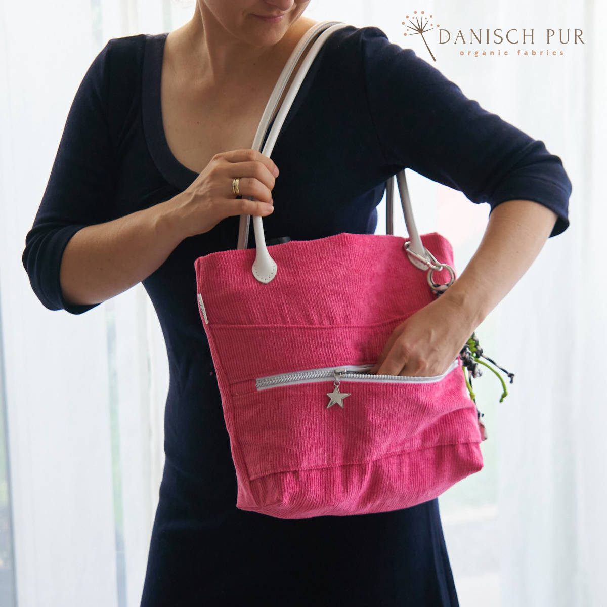 Webware Hanf Lyocell CORD - Cord Tulpe (55% Hanf-45% TENCEL™ Lyocell)