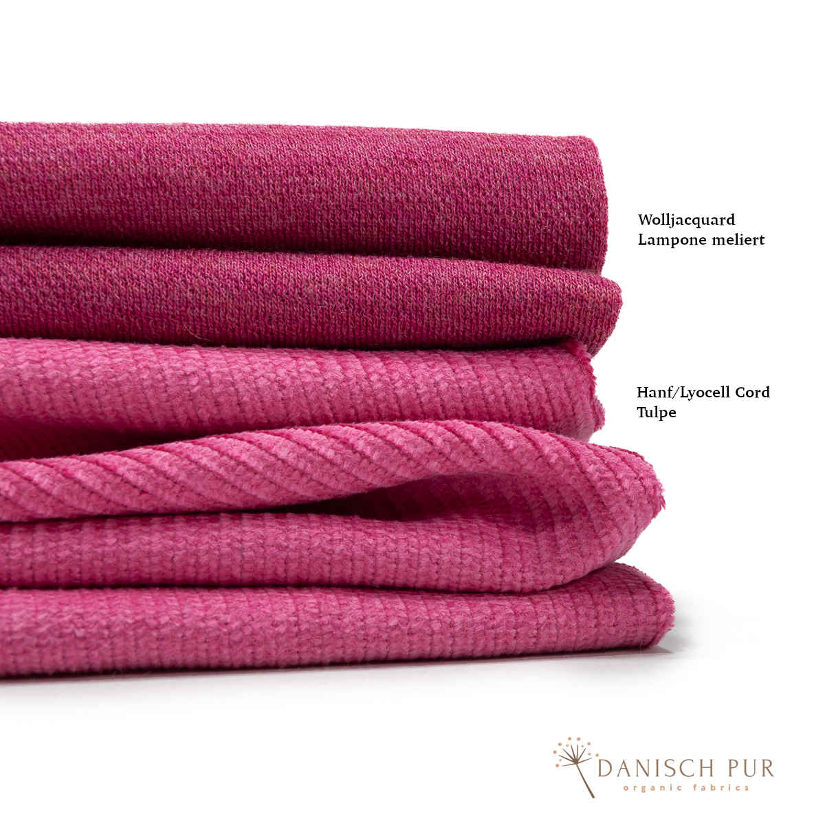 Webware Hanf Lyocell CORD - Cord Tulpe (55% Hanf-45% TENCEL™ Lyocell)