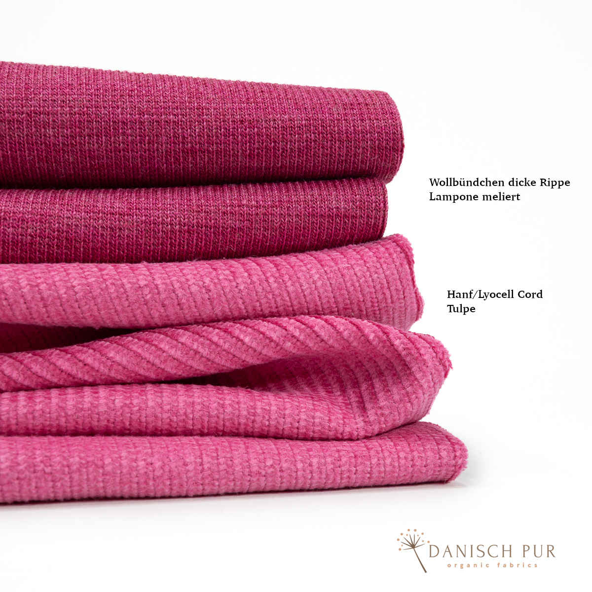 Webware Hanf Lyocell CORD - Cord Tulpe (55% Hanf-45% TENCEL™ Lyocell)