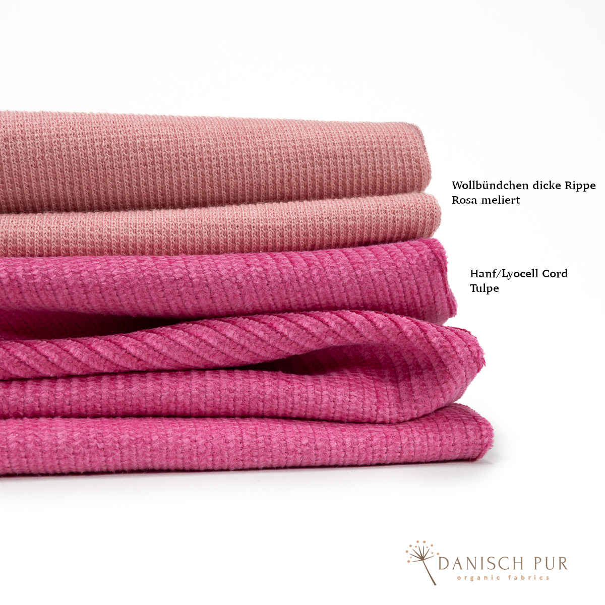 Webware Hanf Lyocell CORD - Cord Tulpe (55% Hanf-45% TENCEL™ Lyocell)
