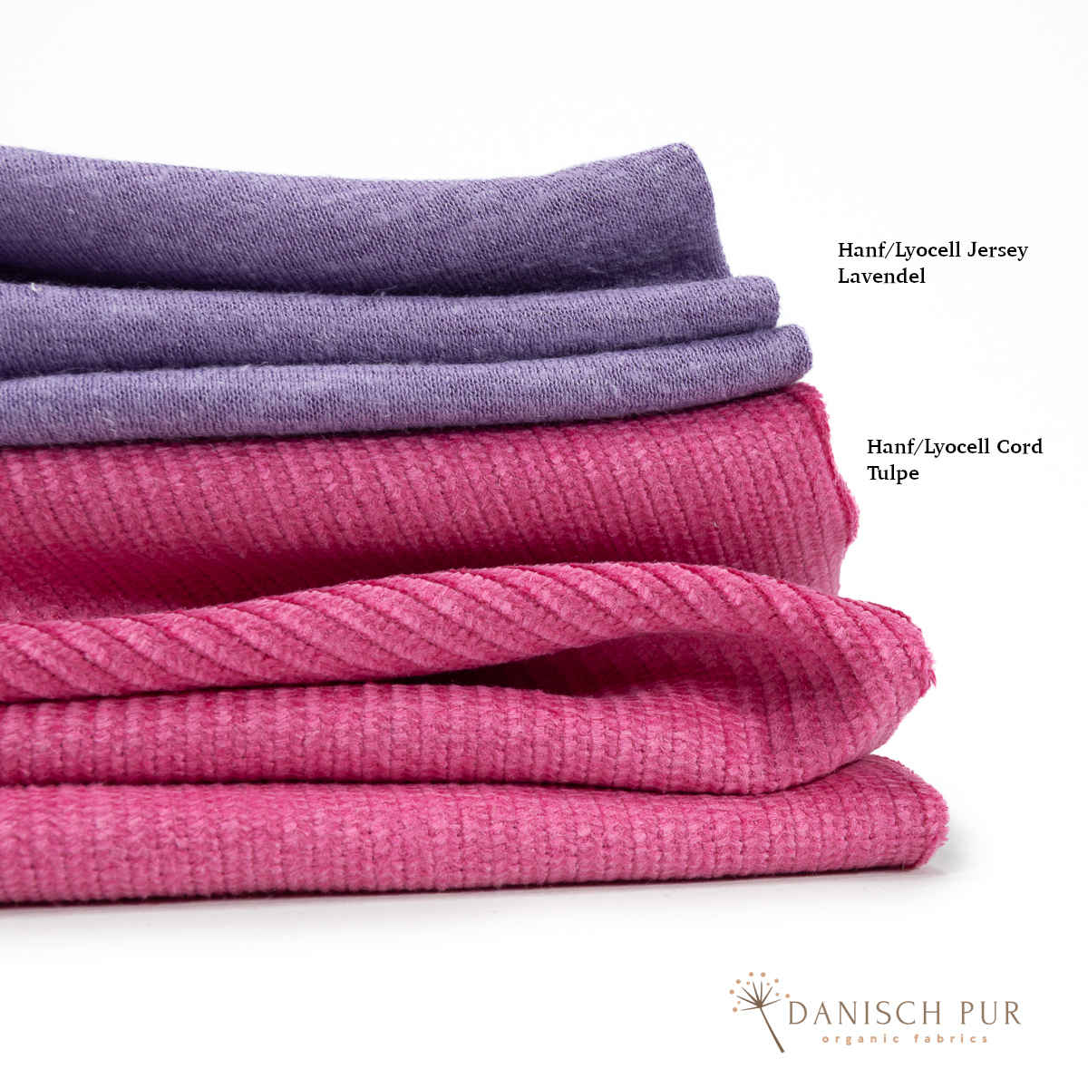 Webware Hanf Lyocell CORD - Cord Tulpe (55% Hanf-45% TENCEL™ Lyocell)