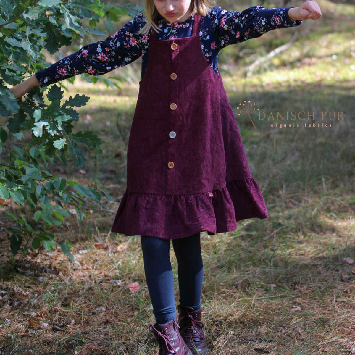 Webware Hanf Lyocell CORD - Cord Waldfrucht (55% Hanf-45% TENCEL™ Lyocell)