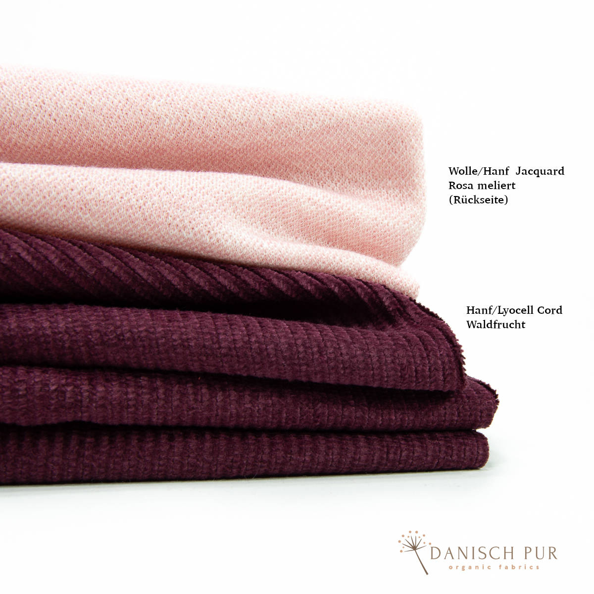 Webware Hanf Lyocell CORD - Cord Waldfrucht (55% Hanf-45% TENCEL™ Lyocell)
