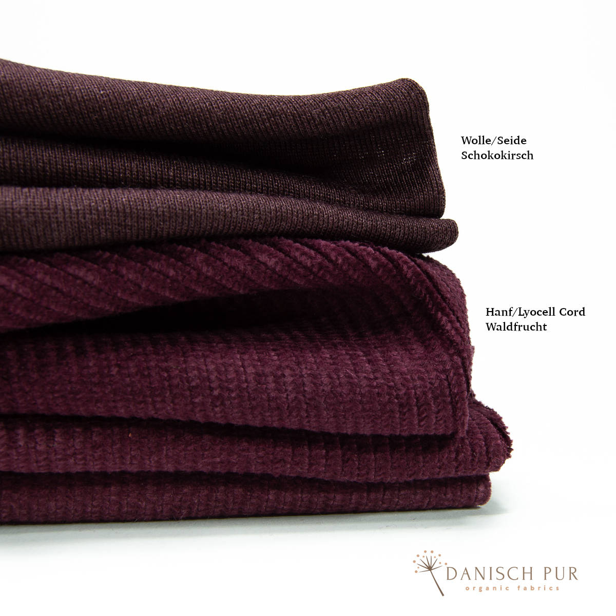 Webware Hanf Lyocell CORD - Cord Waldfrucht (55% Hanf-45% TENCEL™ Lyocell)