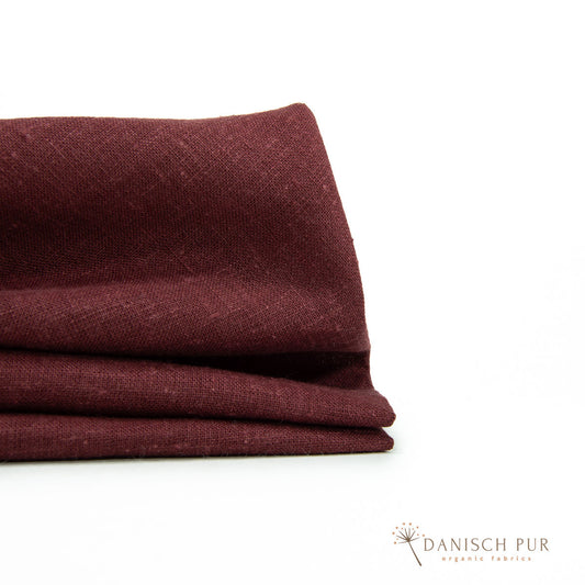Webware Hanf Lyocell Frühburgund (55% Hanf-45% TENCEL™ Lyocell)
