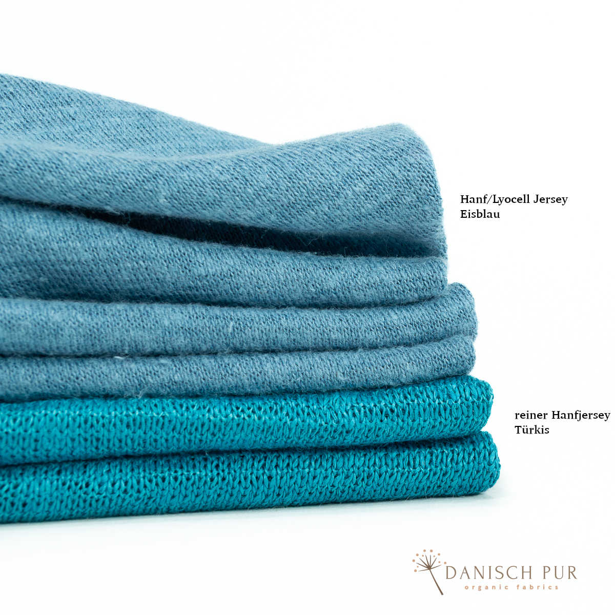 Hanf-Lyocell Singlejersey Eisblau (kba)(55% Hanf (kba konform)-45% TENCEL™ Lyocell)
