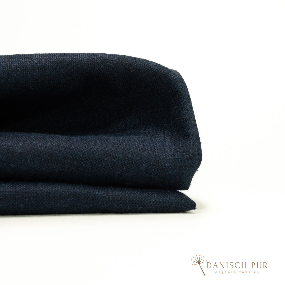 Webware Hanf Lyocell Kohlrabenblau (55% Hanf-43% TENCEL™ Lyocell- 2% Elasthan)