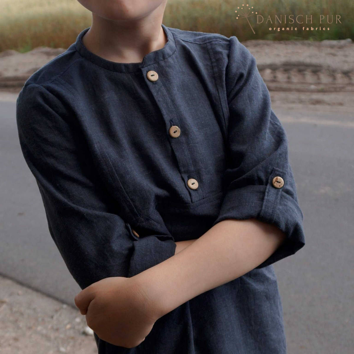 Woven Hemp Lyocell Smoke (55% Hemp-45% TENCEL™ Lyocell)