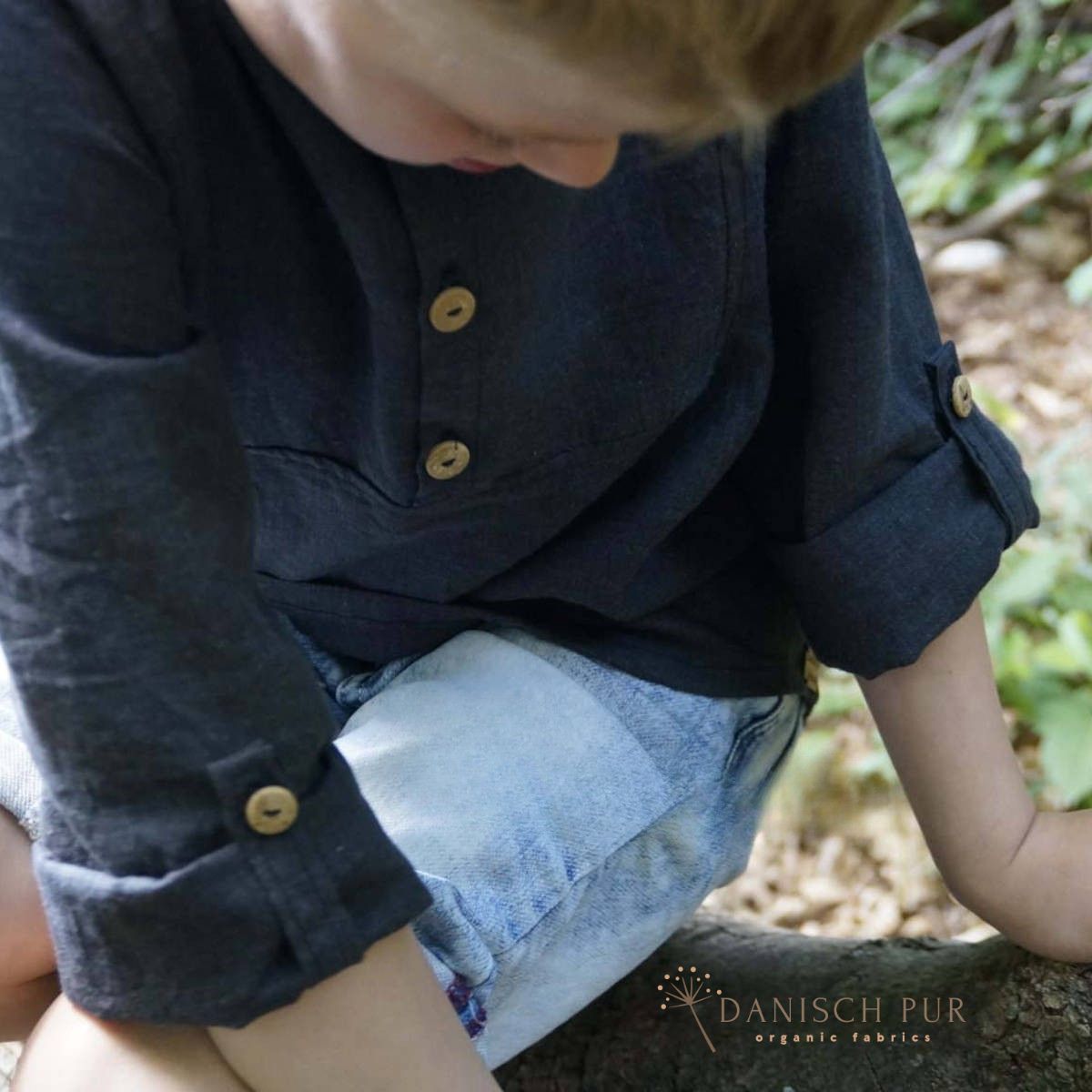 Woven Hemp Lyocell Smoke (55% Hemp-45% TENCEL™ Lyocell)